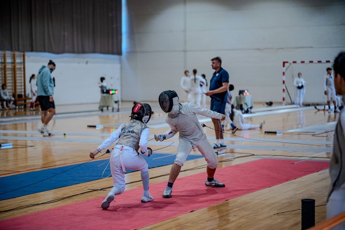 Attack on the piste during training